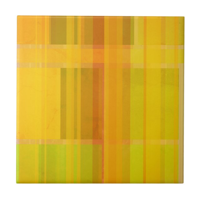 Moderno Abstrato | Cores Cítricas Coloridas (Frente)