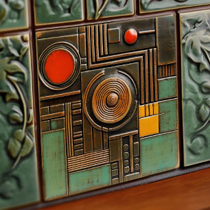 Moderno Abstrato Geométrico Simétrico de Meados do