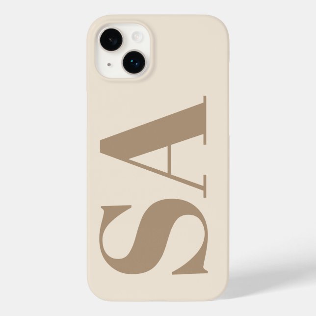 Moderno Antique White com Estojo Monogram Case-Mat (Verso)