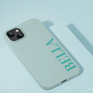 Moderno aqua verde inicial mínimo contemporâneo