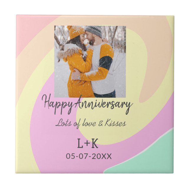 Moderno Boho feliz aniversário adicione nome data  (Frente)