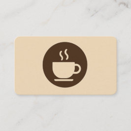 ☕ moderno café Compre lealdade e Cartão de visita
