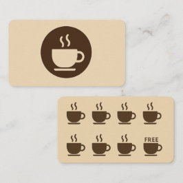 ☕ moderno café Compre lealdade e Cartão de visita