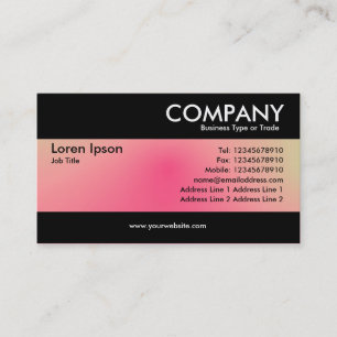 Moderno - Cartão de visita de Gradientes Suaves