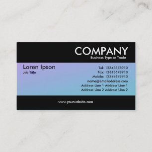 Moderno - Cartão de visita de Gradientes Suaves