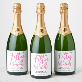 Moderno Cinquenta e Fabuloso Aniversário de 50 Ano