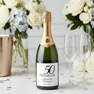 Moderno Cinquenta e Fabuloso Aniversário de 50 ano