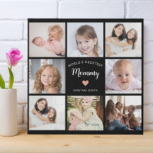 Moderno da Colagem de Fotos da Maior Mamãe do Mund