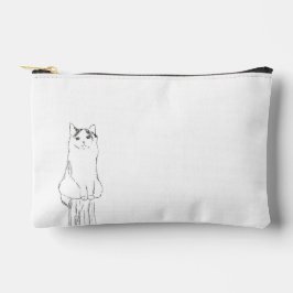 Moderno de esboço de gato bonito