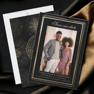 Moderno Dourado e negro salvará nosso casamento de