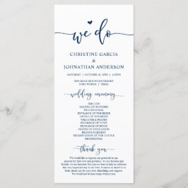 Moderno Elegante, Fazemos, Programa de Cerimônia d