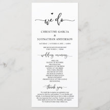 Moderno Elegante, Fazemos, Programa de Cerimônia d