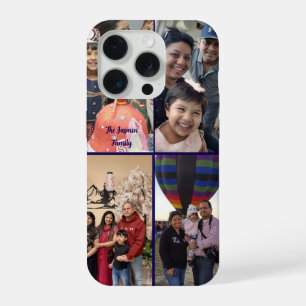 Moderno elegante multi foto família elegante estil