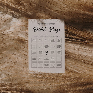 Moderno Encontre o Jogo do Bingo do Chá de panela 