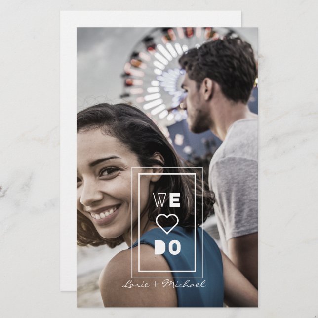 Moderno Engraçado De Baixo Custo Fazemos Foto De C (Frente/Verso)