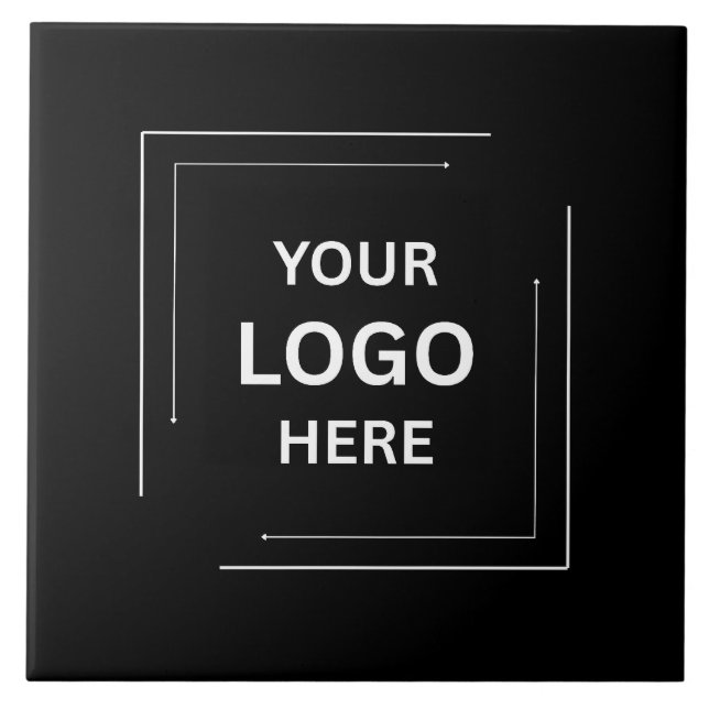 Moderno Estilo Negro Profissional Personalizado Ne (Frente)