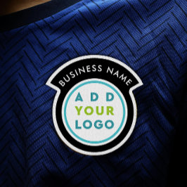 Moderno Estiloso Preto e Branco Seu Logotipo Negóc