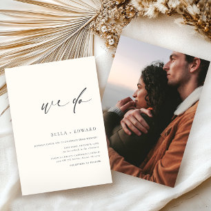 Moderno Fazemos Convite Para Casamento Fotográfico