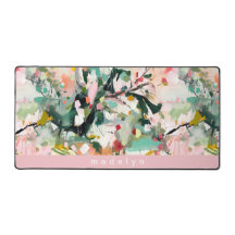 Moderno Floral Botânico Abstrato Personalizado