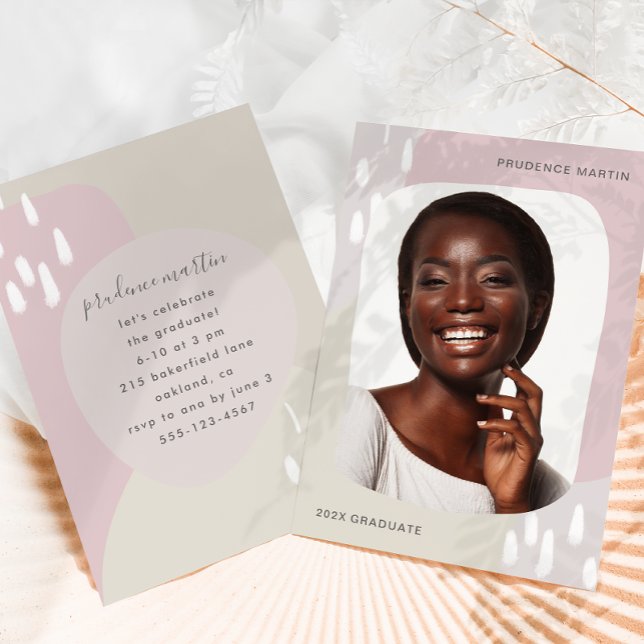 Moderno Forma Um Convite Para Festa de formatura D (Criador carregado)