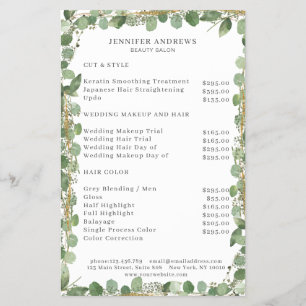 Moderno, Greenery Flyer