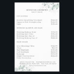 Moderno, Greenery Flyer<br><div class="desc">Camada verde moderna em cinzas pretas,  branco,  verde,  ouro azul.Edite seu produto em minutos adicionando seus dados. Você pode alterar a fonte/cor/posição "personalizar ainda mais".</div>