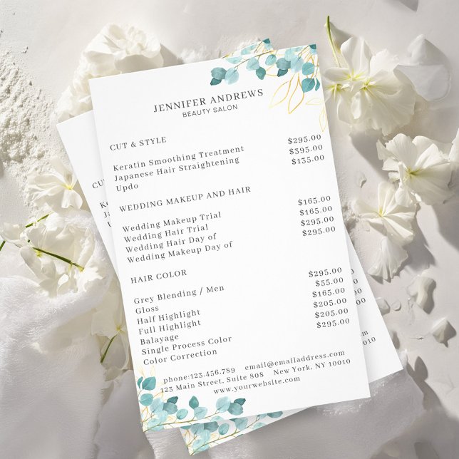 Moderno, Greenery Flyer (Criador carregado)