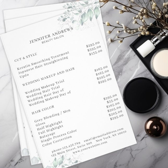 Moderno, Greenery Flyer (Criador carregado)