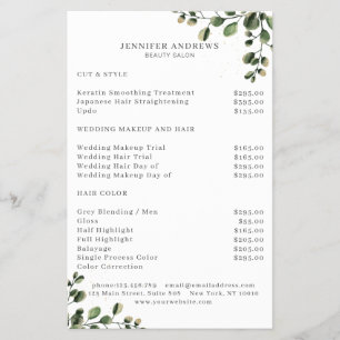 Moderno, Greenery Flyer