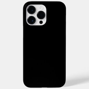 Moderno Minimalista Preto Sólido