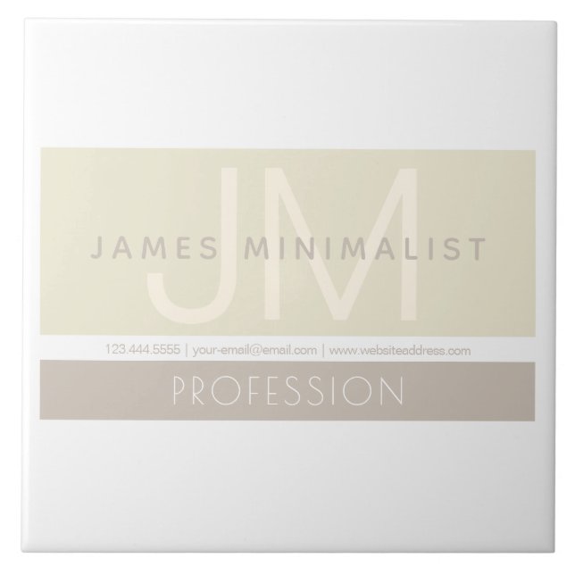 Moderno Minimalista | Taupe Terrenos (Frente)