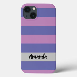 Moderno Muito Peri púrpura e rosa personalizado