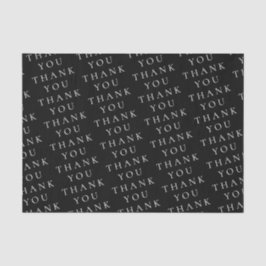 Moderno Papel de Seda Preto e Branco Elegante Pers