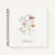 Moderno Personalizado Floral Macio