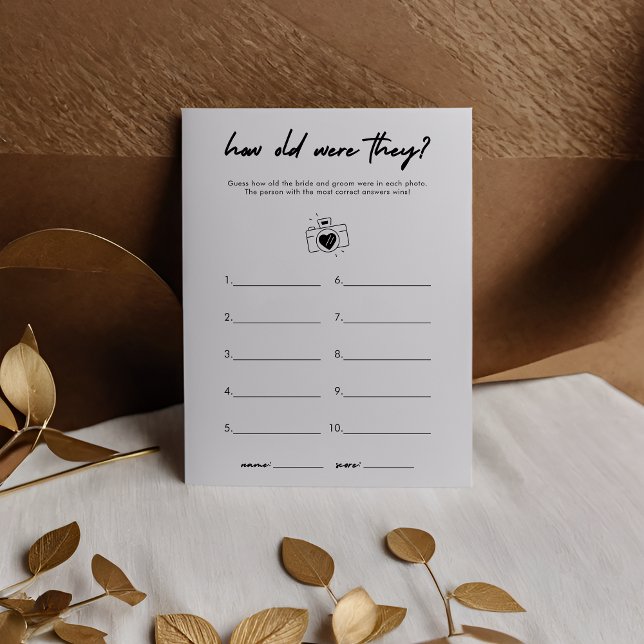 Moderno Quantos Anos Eles Tinham O Jogo Do Chá de  (Criador carregado)