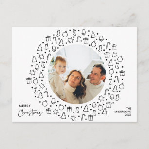 Moderno Romântico, Cartão Postal de Natal da Famíl