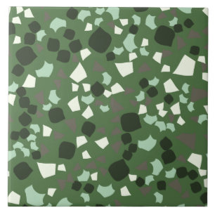 Moderno Simple Terrazzo Green