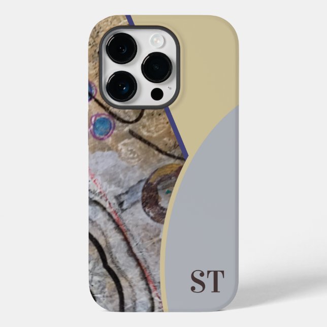 Moderno Simples com Código QR de Acentos de Abstra (Verso)