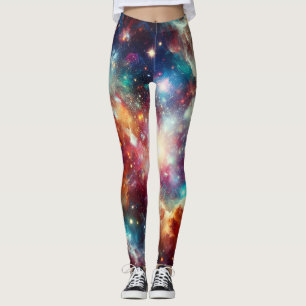 Moderno Simples : Leggings Legal do Rock Espacial