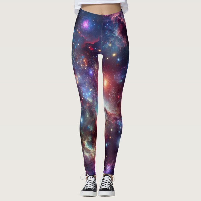 Moderno Simples : Leggings Legal do Rock Espacial  (Frente)