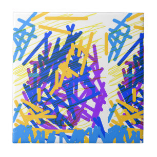 Moderno Splash de Pintura Festiva Abstrata