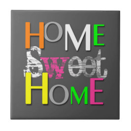 Moderno Trendy Colorful Home Sweet Home