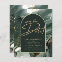 Moderno Verde Esmeralda Ouro Ágata Mármore CASAMEN