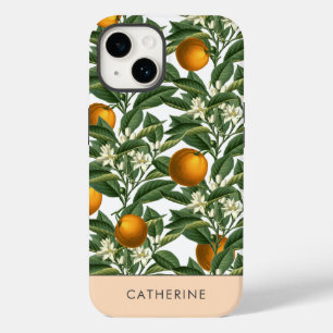 Moderno Vintage Laranja Citrus Fruta Flor