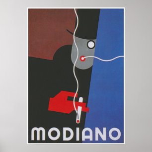 Modiano Italiana Advertisement Poster