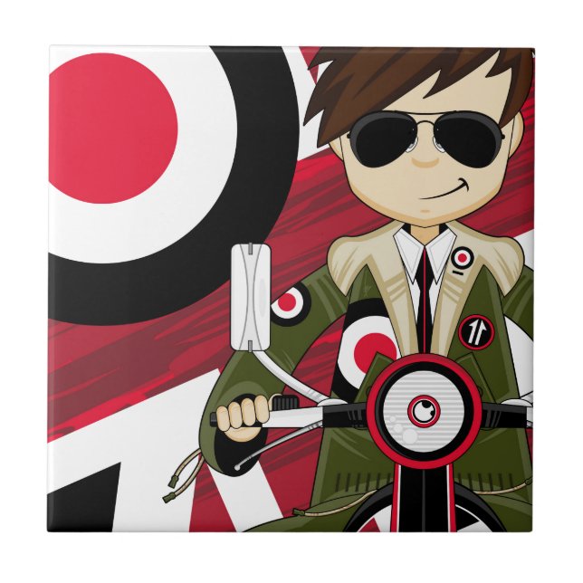 Modificação retro no patinete (Frente)