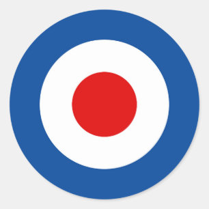 Modificação Roundel 3" etiquetas