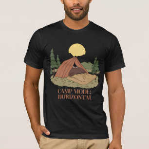 MODO ACAMPAMENTO: HORIZONTAL.” – CAMISETA DO CAMPI