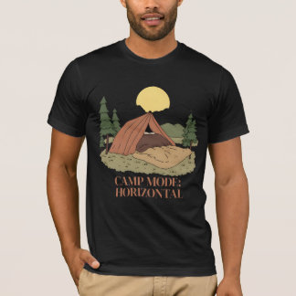 MODO ACAMPAMENTO: HORIZONTAL.” – CAMISETA DO CAMPI