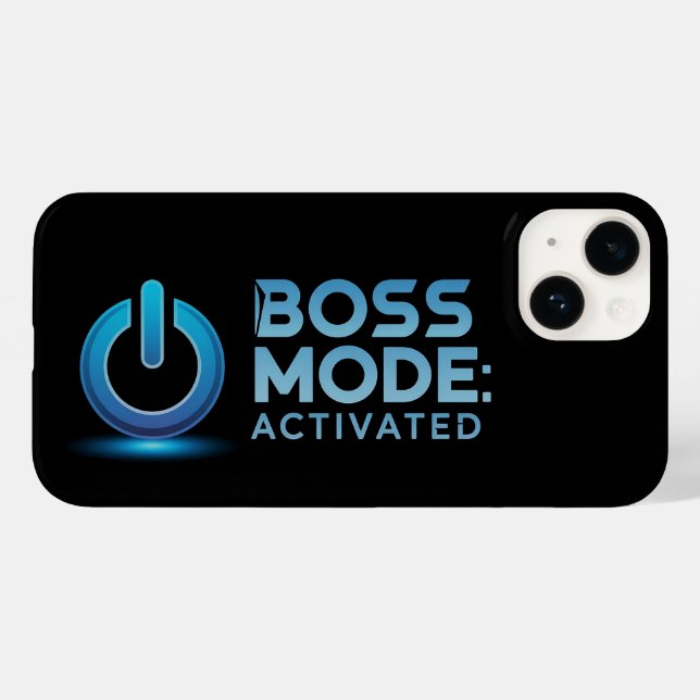 Modo Boss Ativado Design: Ligue seu estilo (Verso (horizontal))